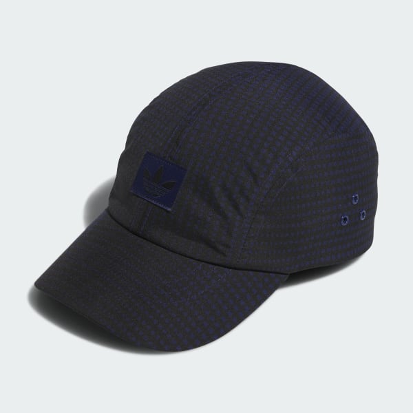 Blu cappello in nylon per skateboard