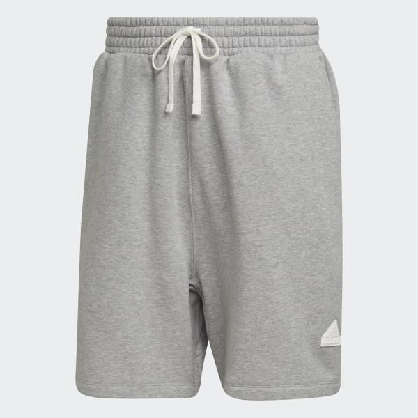 Grey Fleece Shorts QY916