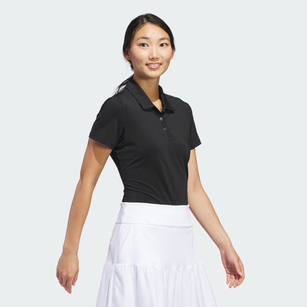 Svart Ultimate365 Solid Short Sleeve pikétröja