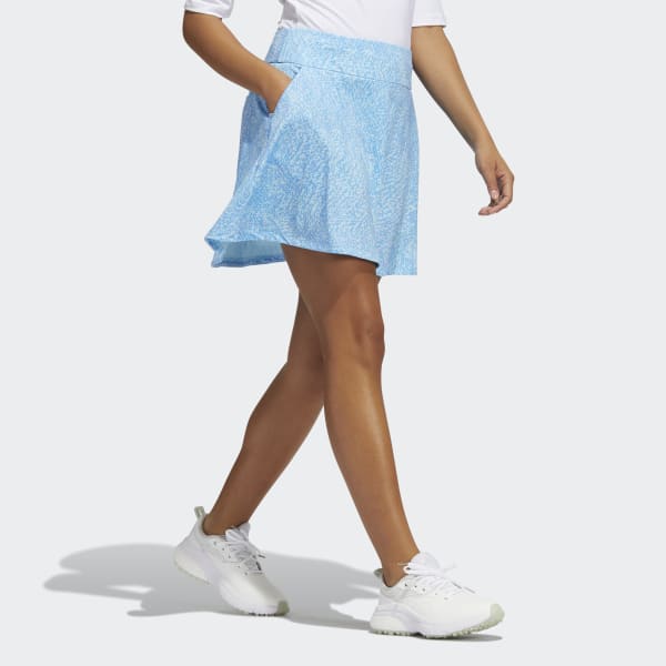 adidas Printed Frill Golf Skirt - Blue | adidas Canada
