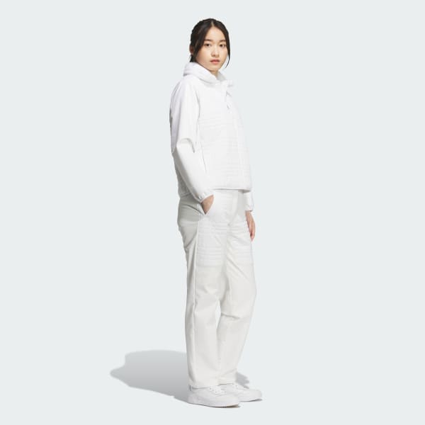 ホワイト 【ゴルフ】EX STRETCH COLD.RDY 撥水 キルトコンビネーション パンツ