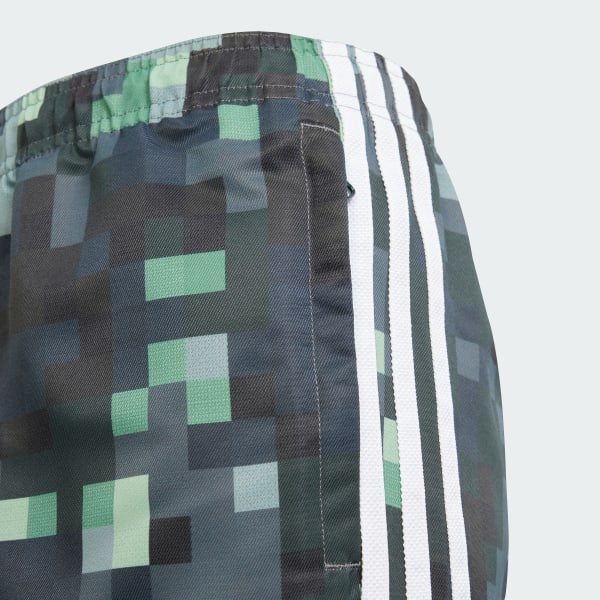 Gron adidas Originals x Minecraft träningsbyxor