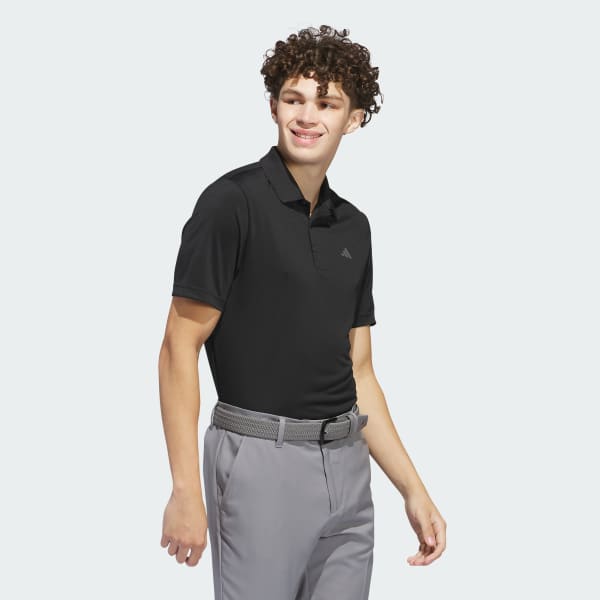 Black Adi Performance Polo Shirt