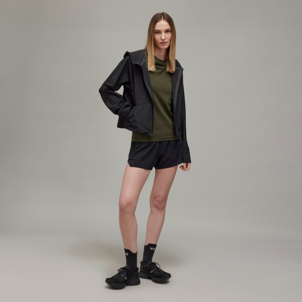 สีเขียว เสื้อวิ่งรัดรูป Y-3