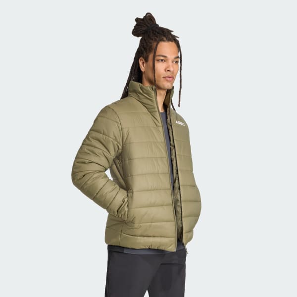 zelená Zateplená bunda adidas Terrex Multi Essentials
