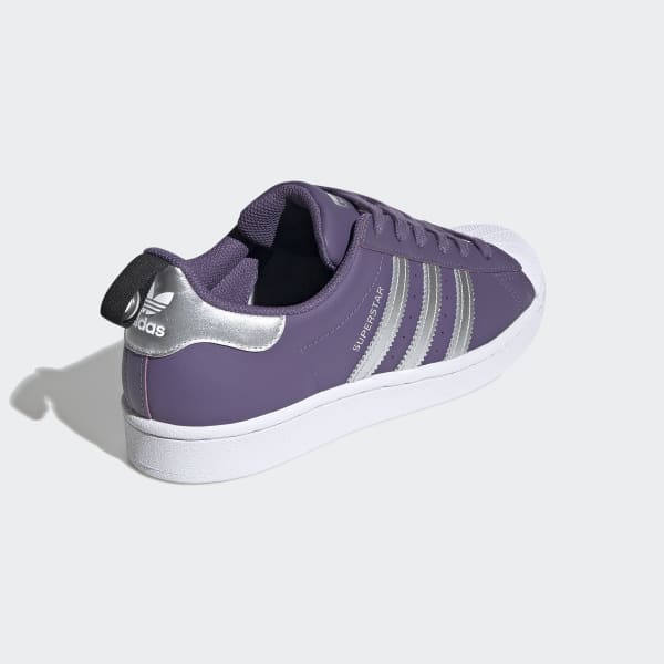 adidas originals superstar slip on men purple