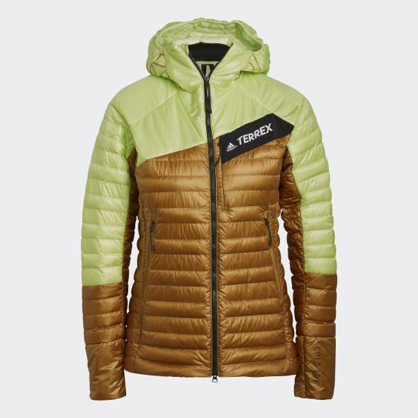 Καφέ Techrock Year-Round Down Hooded Jacket LBW13