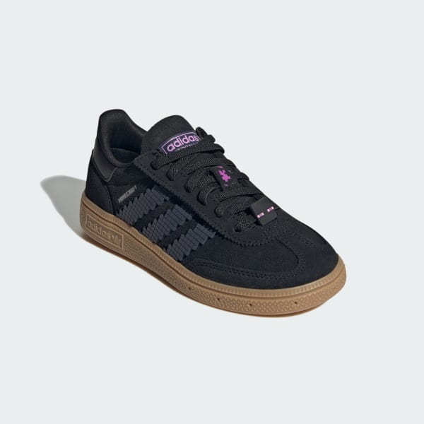 สีดำ รองเท้า Handball Spezial Comfort Closure Elastic Lace s Minecraft สำหรับเด็ก