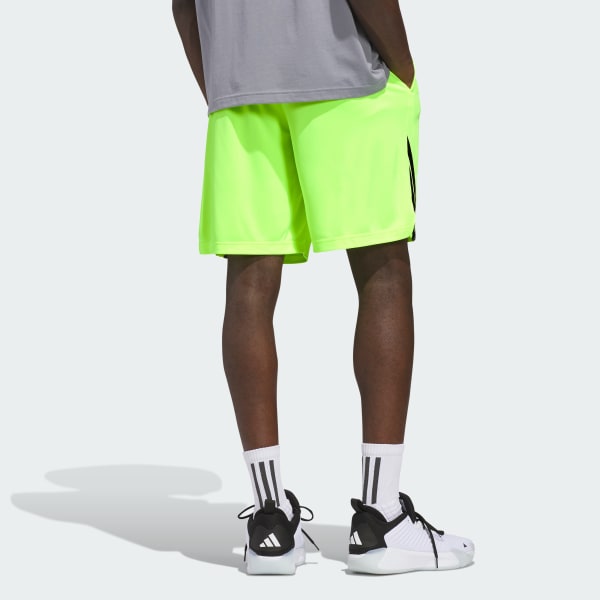 Verde Shorts de Básquet Legends 3 Tiras