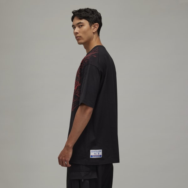 アディダス Y-3 JFA 半袖Tシャツ - ブラック | アディダス ジャパン