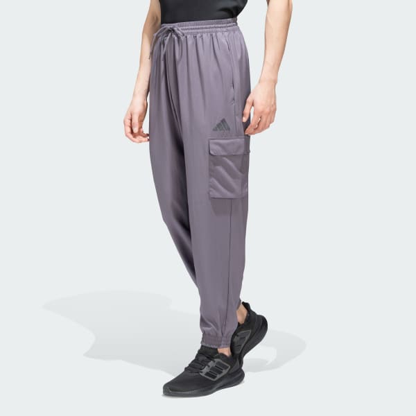 Grey Cargo Pants