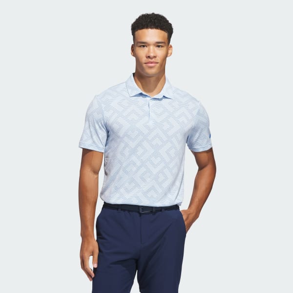 Bleu POLO JACQUARD ULTIMATE365