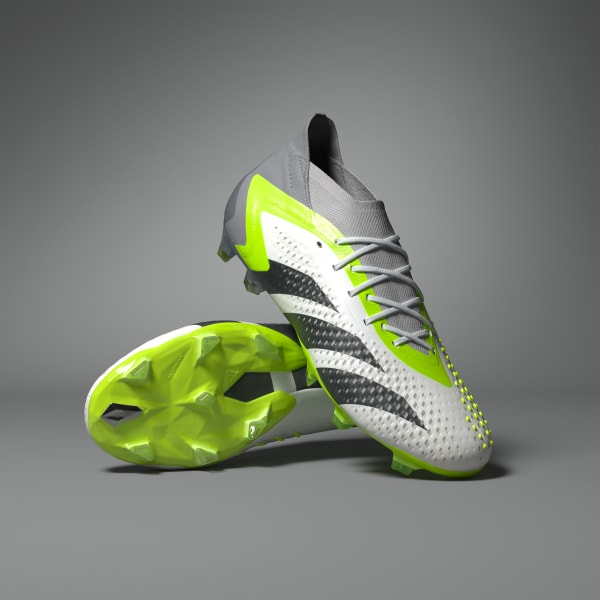 adidas Predator Precision.1 Firm Ground Soccer Cleats - White