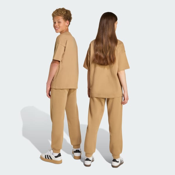 Brown Loose-Fit Pants Kids