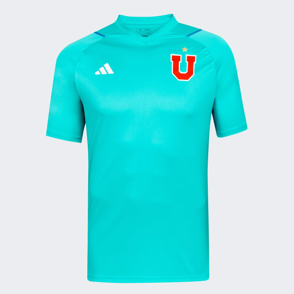 Camiseta Entrenamiento Universidad de Chile 2024 Turquesa adidas adidas Chile