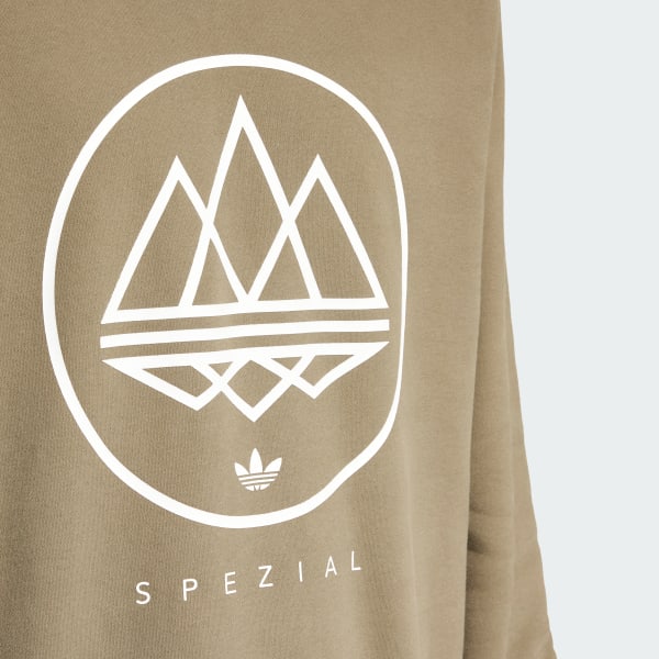 adidas Mod Trefoil Sweatshirt Green adidas Singapore
