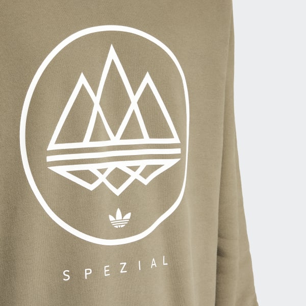 adidas Mod Trefoil Sweatshirt Green adidas Singapore