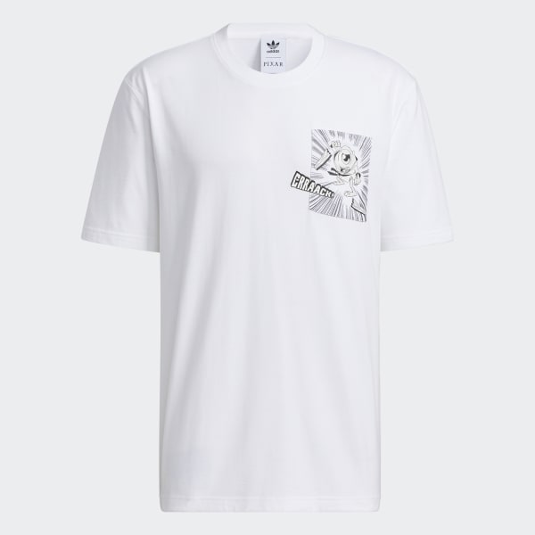 Blanco Polera Manga de Manga Corta (Género Neutro) ZE947
