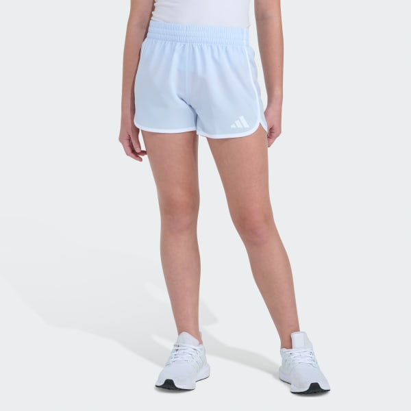 Blue WOVEN PACER SHORT WITH BINDING