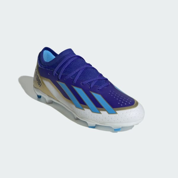 Blu Scarpe da calcio X Crazyfast Messi League Firm Ground