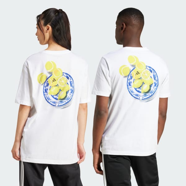 bílá Tričko Lounge Stay Life Lemons Graphic