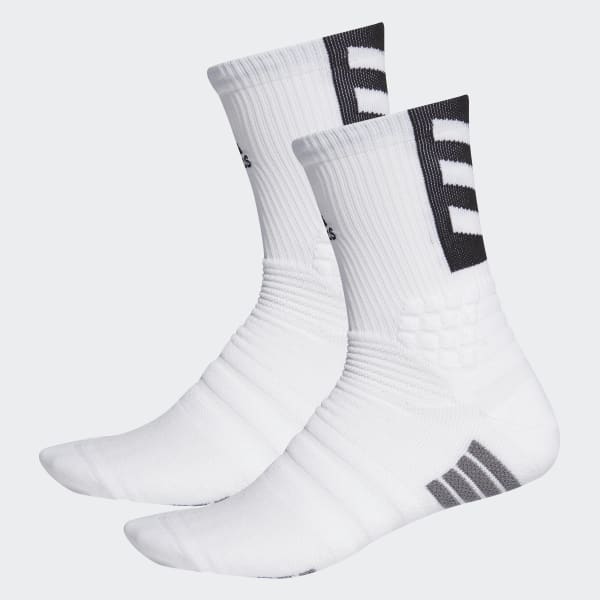 adidas Creator 365 Crew Socks - White 
