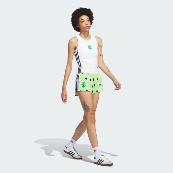 Multicolor Brasil Skateboarding Shorts