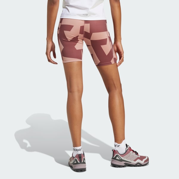 Rosa Terrex Multi 8-Inch Tight Shorts Printed