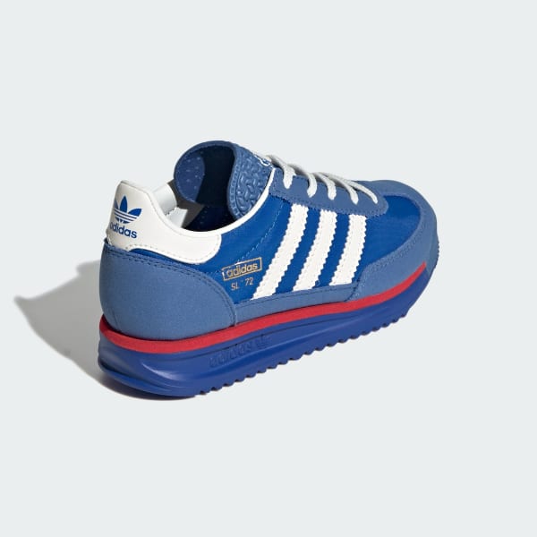 靴 99shawty adidas SL 72 RS Elastic Laces Sneakers Kids - Blue | Free