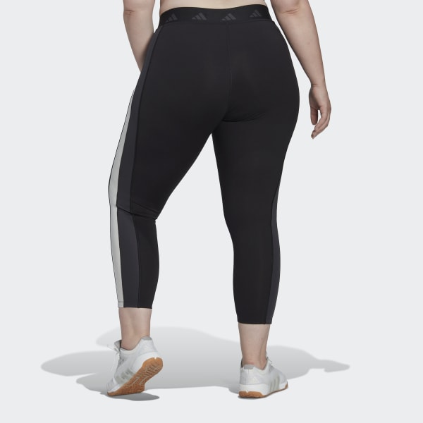 cerná Legíny Hyperglam Techfit Training 7/8 (plus size) BVR32
