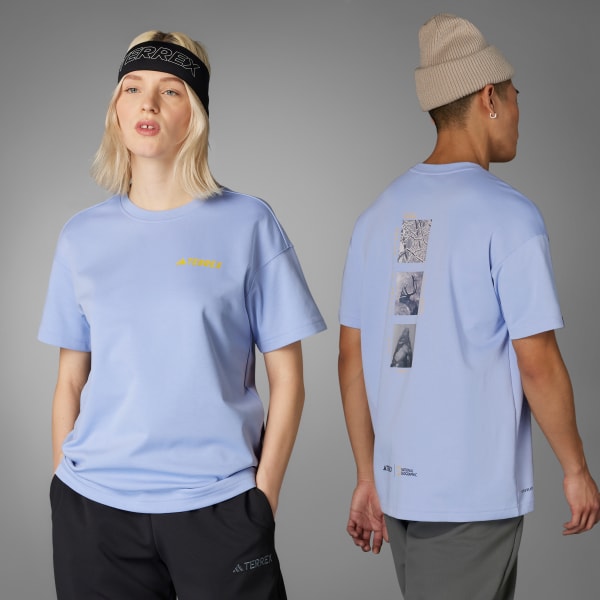 Blue ©National Geographic Graphics Short Sleeve Tee (Gender Neutral)