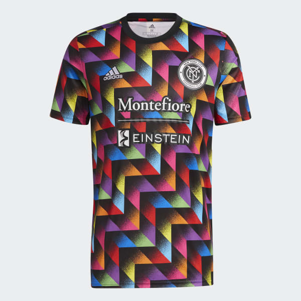 adidas New York City FC Pride Pre-Match Jersey - White | Men's Soccer |  adidas US