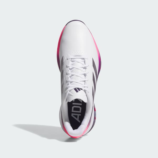 White Adizero ZG Spikeless Golf Shoes