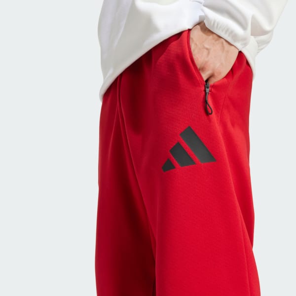 adidas Z.N.E. Pants - Red | Free Shipping with adiClub