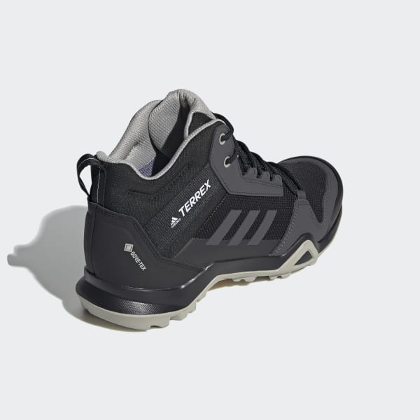 Black Terrex AX3 Mid GORE-TEX Hiking Shoes
