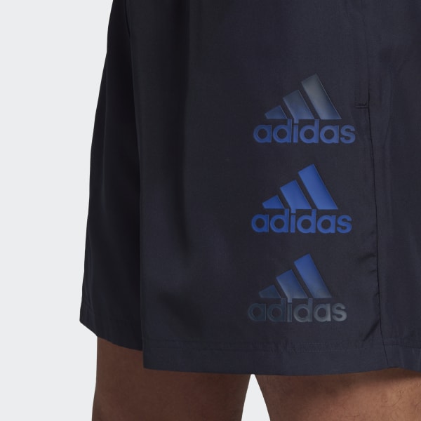 Blue Designed to Move Logo Shorts WO483