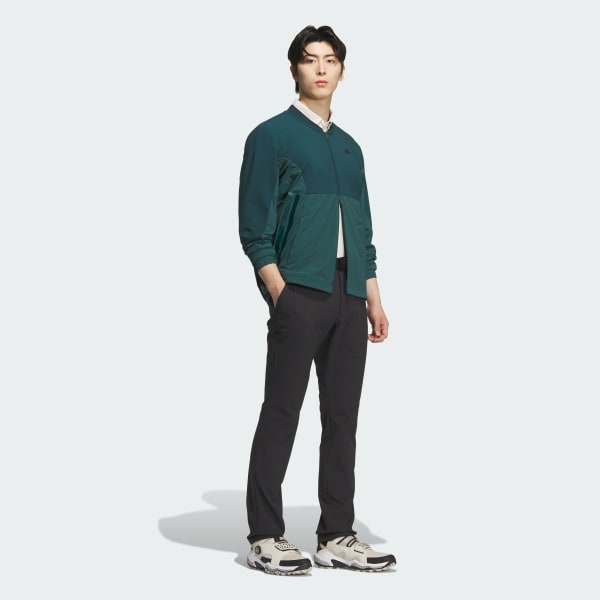 グリーン 【ゴルフ】防風フルジップジャケット