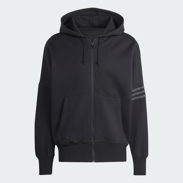 cerná Mikina Street Neuclassics Full-Zip