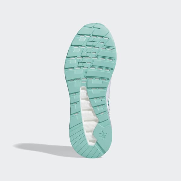 White ZX 2K Boost Shoes