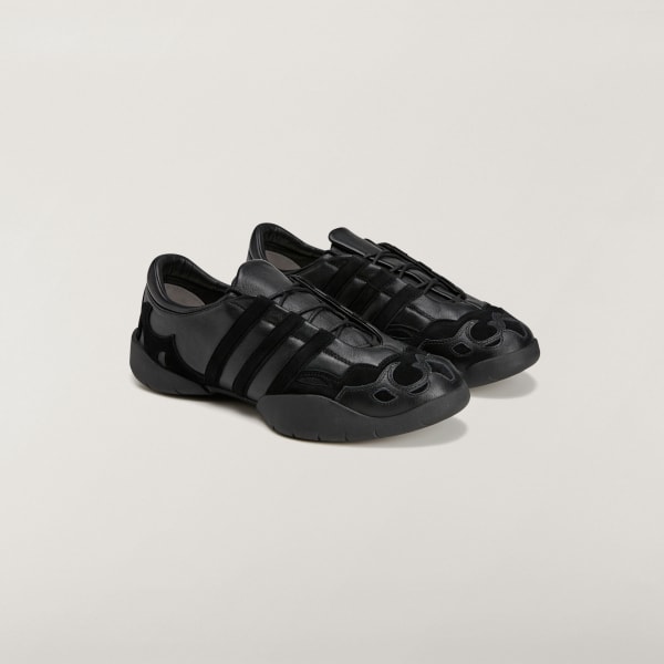noir Chaussure Y-3 REGU LEATHER