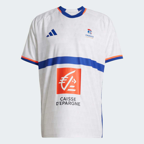 bílá Dres France Handball Replica