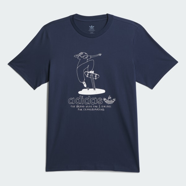 Azul Polera Manga Corta Henry Jones Maite