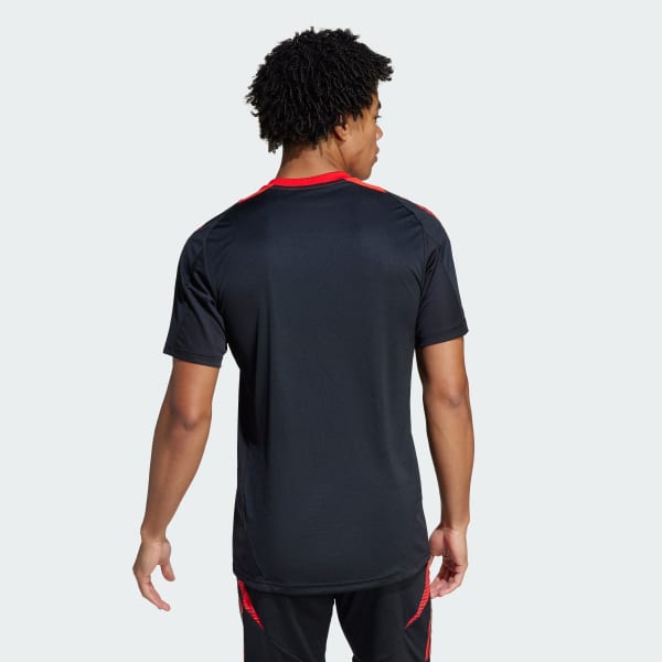 Preto Camisa Treino Internacional Tiro 24