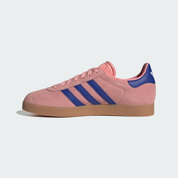 Gazelle adidas bleu et rose clearance