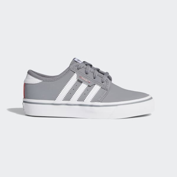 adidas men's seeley skate shoe grey