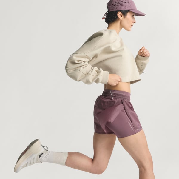 Purpura shorts de Running Adi365 H.Koumori 2 en 1