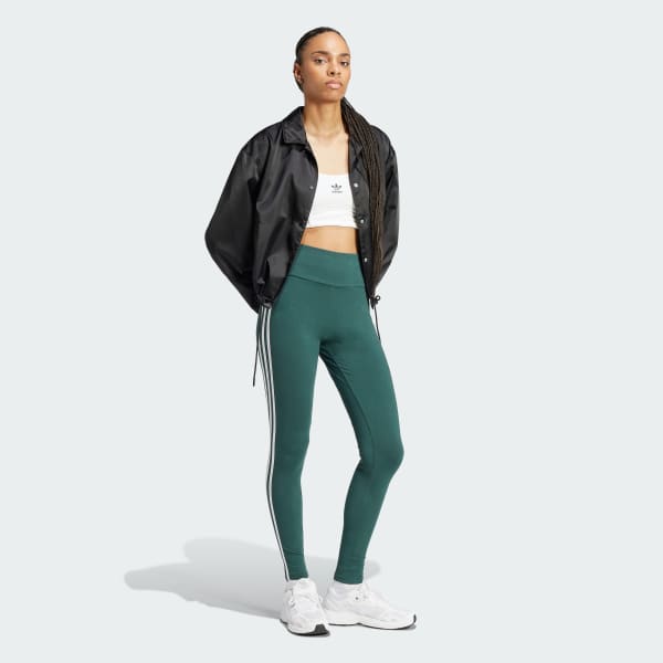 Verde Leggings 3-Stripes