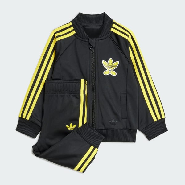 Adidas Originals Schwarz Gold Adidas Jacke Adidas Sportanzug