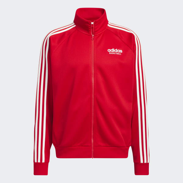 adidas Basketball Select Jacket - Red | Men's Basketball | adidas US
