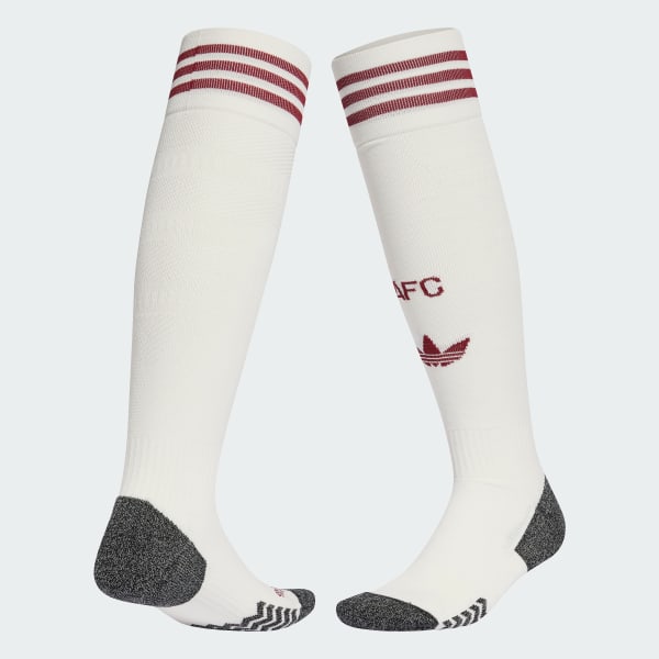 White Arsenal 25/26 Third Socks